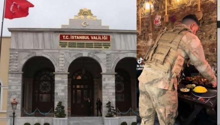 Türk askeri kostümüyle turistlere hizmet eden işletme kapatıldı, 3 gözaltı!