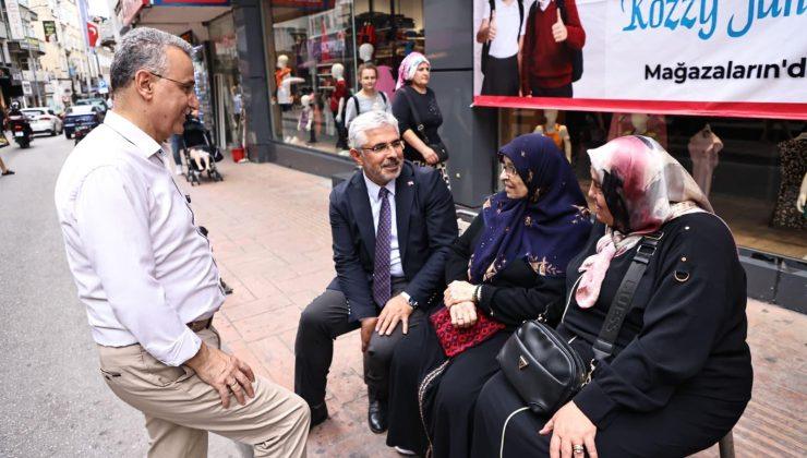 Başkan İhsan Kurnaz esnaf ziyaretlerini sürdürüyor