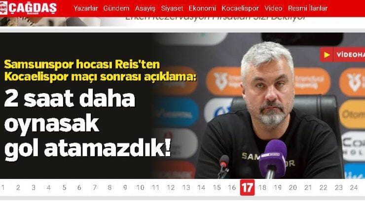 Yılport Samsunspor Galibiyete hasret kaldı!