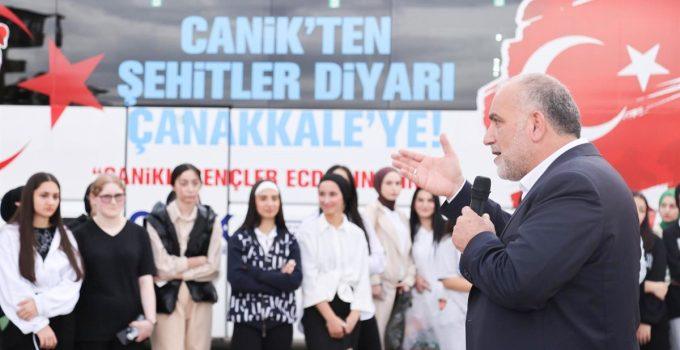 Canik Belediyesi Tüm Öğrencileri Çanakkale’ye Göndermeye Devam Ediyor