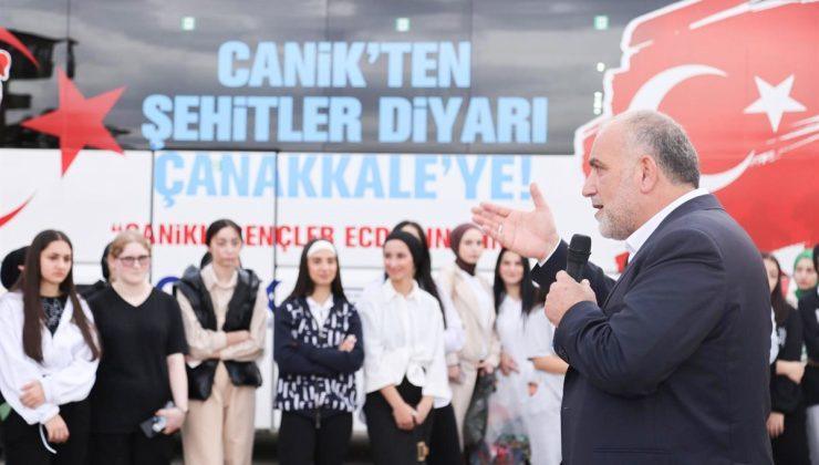 Canik Belediyesi Tüm Öğrencileri Çanakkale’ye Göndermeye Devam Ediyor