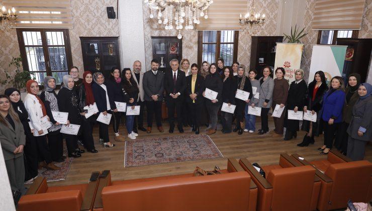 İlkadım’da kursiyerler sertifikalarını aldı