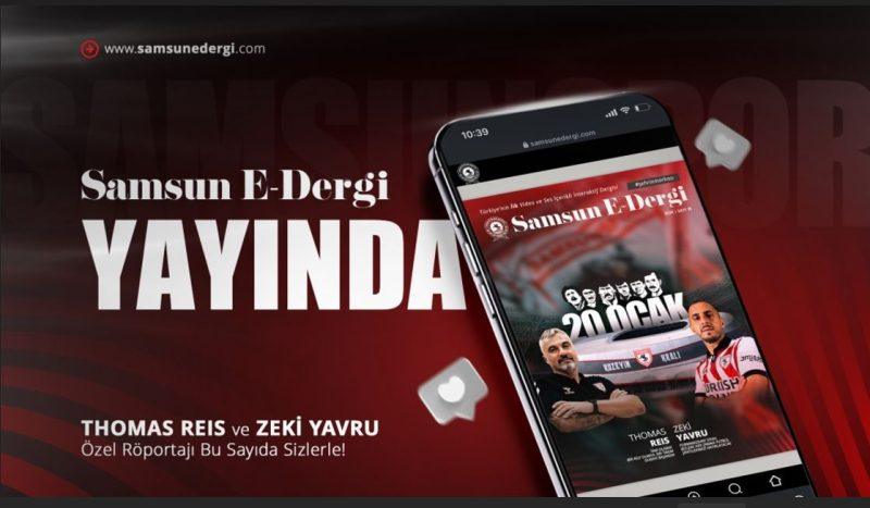 Samsun Büyükşehir Belediyesi, Türkiye’nin ilk interaktif dijital dergisini hayata geçirdi.