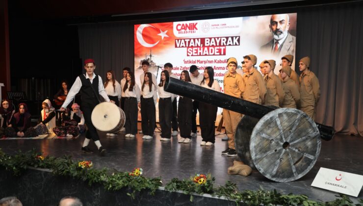 İbrahim Sandıkçı Canik’te Milli Ruhu Coşkuyla Yaşattı