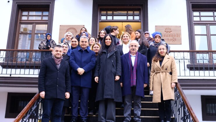 Çiğdem Karaaslan İlkadım Belediyesi Hanımeli Konağı’nı Ziyaret Etti