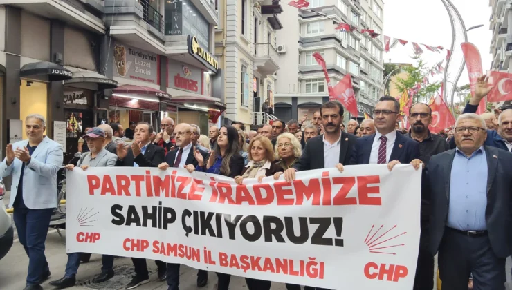 CHP Samsun İl Örgütü’nden Mutlak Butlan Kararına Tepki: “Bu Darbe Yalnızca CHP’ye Değildir
