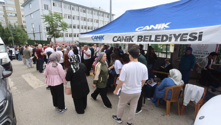 Canik Belediyesi’nden YKS’de Tam Destek