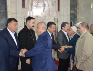 Havza’da bayramlaşma programında birlik ve beraberlik mesajı
