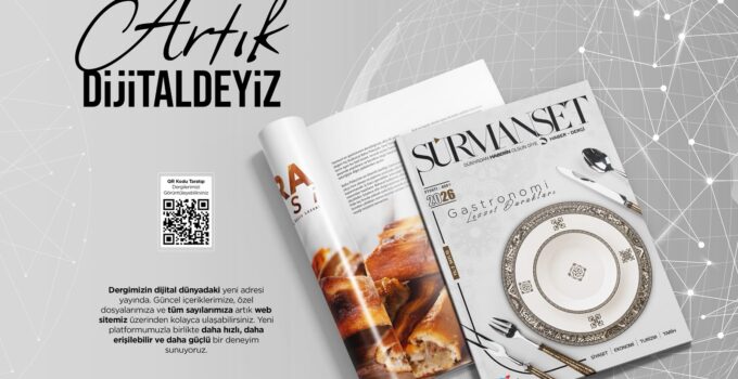 Sürmanşet Haber Dergisi'nin "Gastronomi Şehri Samsun" temalı yeni sayısı.