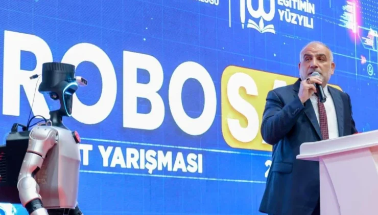 Canik Belediyesi ROBOSAM Yarışmasında Robotlar Yarıştı