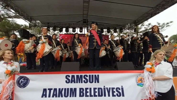 Atakum Cumhuriyet Kadınları Bandosu Adana’da Fırtına Gibi Esti
