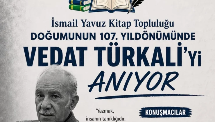 Samsun’da Vedat Türkali’nin 107. Doğum Gününde Anlamlı Anma