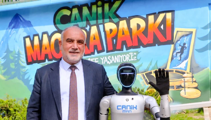 Canik macera parkı 19 mayıs’ta açılıyor, canikman ziyaretçileri karşılayacak