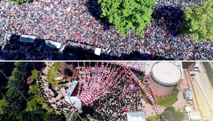 Özgür Özel’in Ankara Mitingi Adeta Gövde Gösterisine Döndü