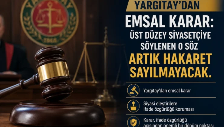 Siyasetçiye Söylenen O Sözler Artık Hakaret Sayılmayacak