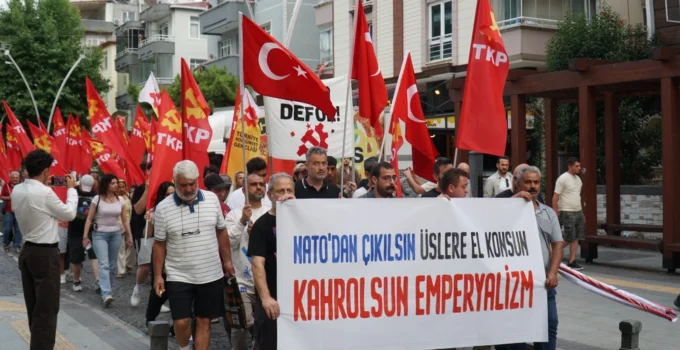 Samsun’da NATO’ya Sert Tepki! ‘Bağımsız Türkiye’ İçin Yürüdüler