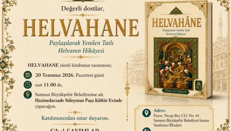 Helvanın Bin Yıllık Yolculuğuna Işık Tutan Eser: “Helvahane” Yayımlandı