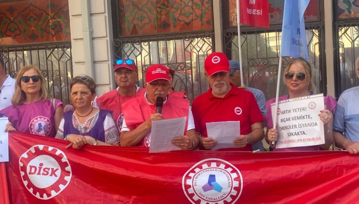 Samsun’da Emeklilerden Sert Eylem: “Bu Sefalet Düzenini Kabul Etmiyoruz”