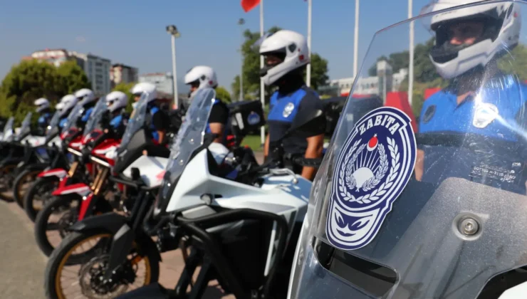 Samsun’da Motosikletli Zabıta Ekipleri Göreve Başladı