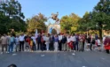 Zafer Partisi “Teröre Af” Yasasını Onur Anıtı’nda Protesto Etti