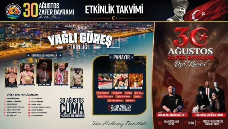 Atakum Belediyesi 30 Ağustos Zafer Bayramı’na Hazırlanıyor