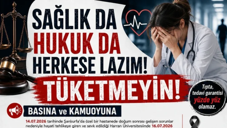 “Hekimi Tutuklamak Halk Sağlığına Yapılmış Bir Müdahaledir”