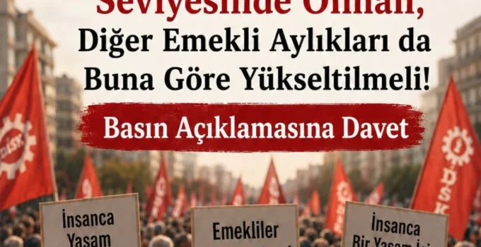 Samsun’da Emeklilerden Anlamlı Eylem