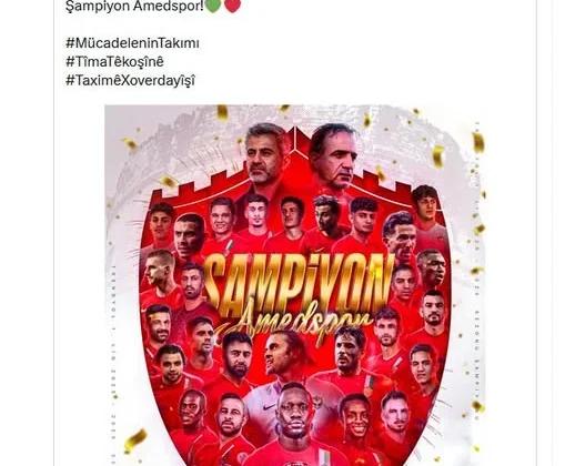 Amedspor’un Süper Lig’e Yükselişini Kutlayanlar ve Kutlamayanlar İkiye Bölündü
