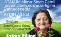 Fatma Gülten Aydın annemizi kaybettik!
