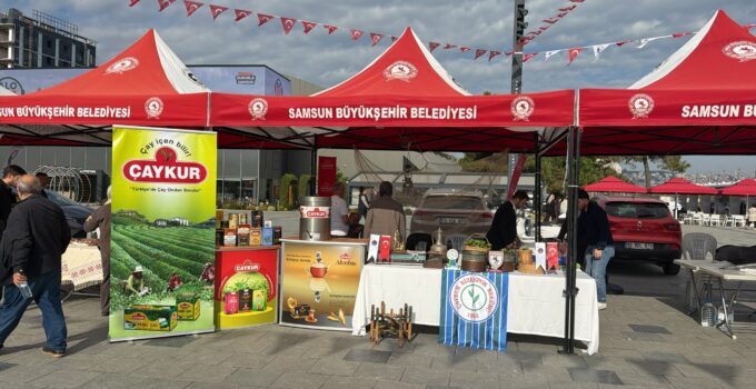 Samsun’da Cumhuriyet coşkusuna Rize damgası