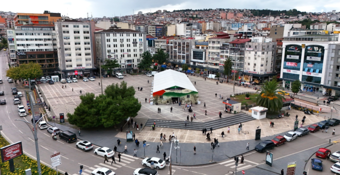 Samsun’dan Gazze’ye bin selam!