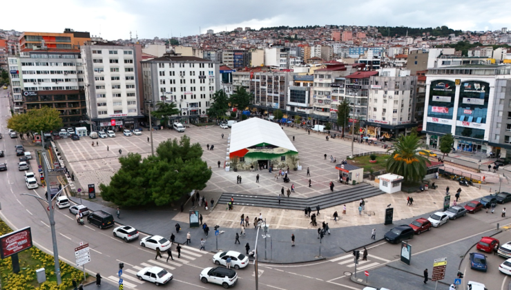 Samsun’dan Gazze’ye bin selam!