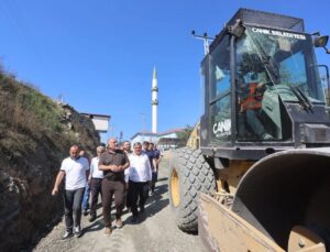 Canik’te altyapı ve üstyapı yatırımları sürüyor