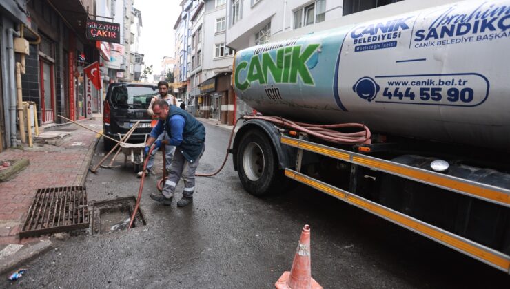 Canik Belediyesi’nden fırtına önlemi