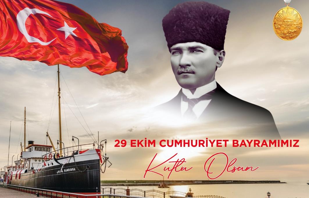 Samsun Valisi Orhan Tavlı’dan 29 Ekim mesajı