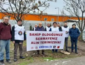Grevdeki işçiler kar tipi dinlemiyor, direniş sürüyor!